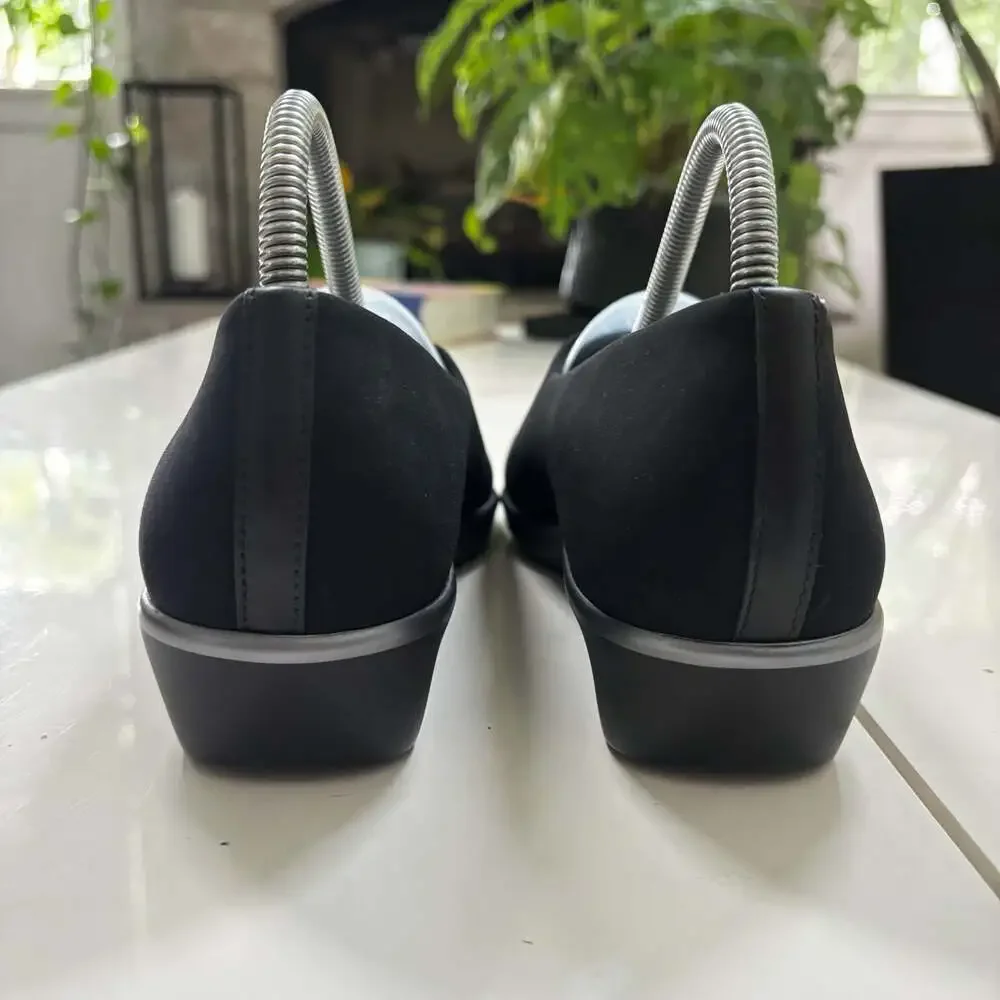 SAS Bliss Slip-On Comfort Wedge Shoes in Black Womens Size 7 - Picture 6 of 7